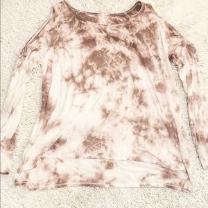 American Eagle “Soft & Sexy” Cold Shoulder Top